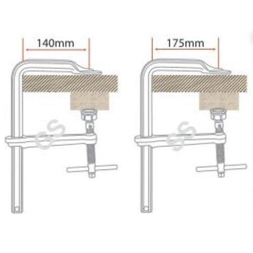 HEAVY DUTY FORGED STEEL CLAMP